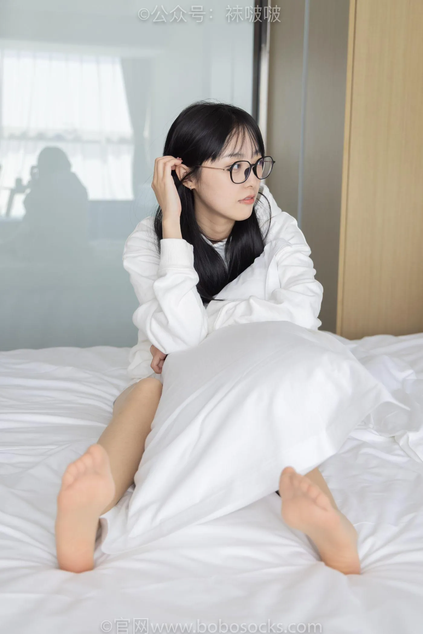 [BoBoSocks袜啵啵]NO.058 稚予-贝壳头、肉丝 [143P]插图